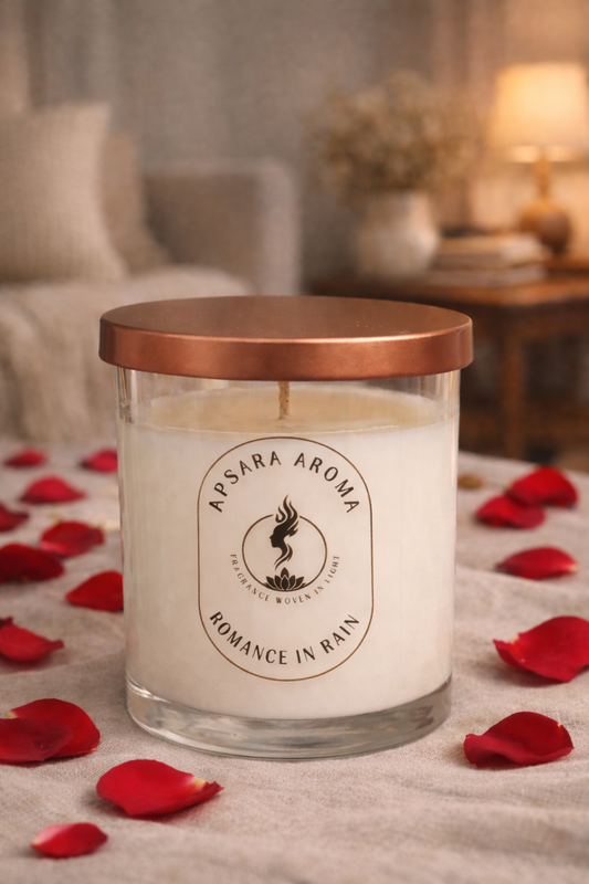 Scented Candle - Romance in Rain